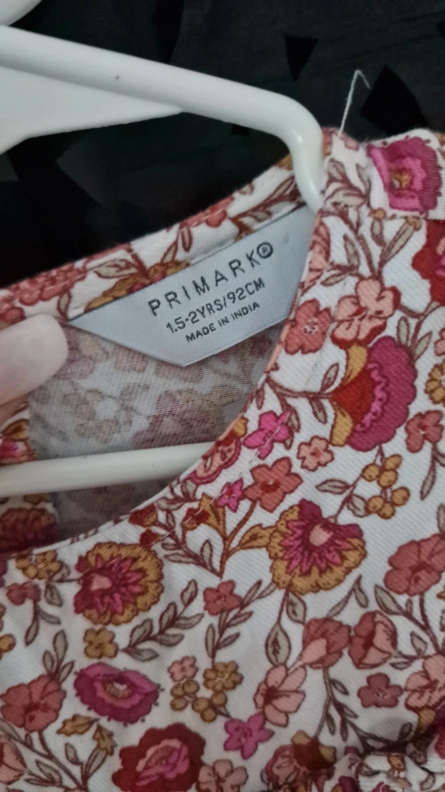 Vestido para menina Primark – 92 cm – Muito bom estado – photo 4